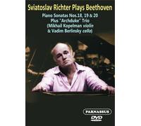 Sviatoslav Richter - Richter Plays Beethoven, Piano Sonatas Nos.18, 19 & 20, Archduke Trio [Digital Video Disc]