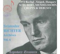 Sviatoslav Richter Vol. 6 - Schubert : Sonate Pour Piano En Ut Mineur D.958