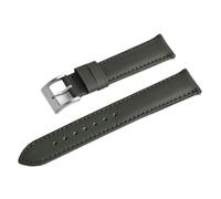 Svincoter Bracelets de montre étanches à dégagement rapide en toile de voile double face de 20 mm et 22 mm(Green-Silver Buckle,22mm)