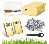 SVIPDDD Pack de 60 Lame robot tondeuse, Lames en Titane 0,75 mm, Lames de Robot Tondeuse à Gazon pour Husqvarna Automower, Gardena, Yard Force, Accessoires pour Robots à Gazon