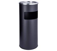 SVITA Cendrier sur pied de 30 l, couleur au choix, Noir