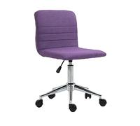 SVITA Linus Chaise de bureau, pivotante, pour enfant, en tissu, violette