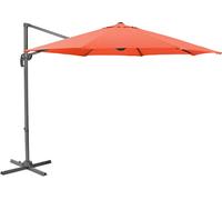 SVITA Parasol de jardin Parapluie d'extérieur 360° Parapluie en aluminium pivotant inclinable Orange