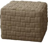 SVITA POPPY Tabouret Pouf tressé Tabouret de pied pour fauteuil