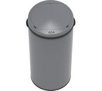 SVITA Poubelle à capteur 42L Poubelle en acier avec capteur Poubelle électrique cuisine Poubelle automatique Gris