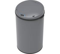SVITA Sensor Poubelle 30L acier Poubelle avec capteur Poubelle électrique cuisine Poubelle automatique avec capteur Gris