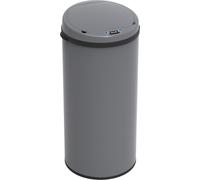 SVITA Sensor Poubelle 50L acier Poubelle avec capteur Poubelle électrique cuisine Poubelle automatique avec capteur Gris