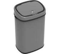 SVITA Sensor Poubelle 58L acier Poubelle avec capteur Gris