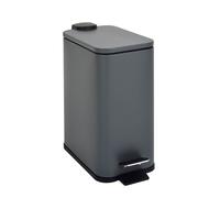 SVITA ST5 Poubelle à pédale 5l incl. seau intérieur Softclose rectangulaire gris