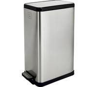 SVITA STM18 Poubelle à pédale 18l incl. seau intérieur Couvercle Softclose Argent