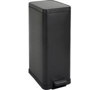 SVITA STM18 Poubelle à pédale 18l incl. seau intérieur Couvercle Softclose noir