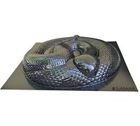SvitMolds Moule en Plastique pour Faire Une décoration de Jardin Serpent Serpent décoratif, élément de décor D72(s)