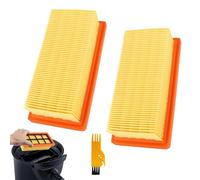 Svitzoot 2 X Filtre Remplacement pour Aspirateur Kärcher les Aspirateurs AD 2 Battery, AD 3.000, AD 3 Premium et AD Premium,6.415-953.0 Aspirateur Filtre Plissé Plat Accessoire