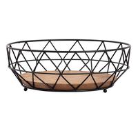 SVJ Bol Shiva - 28x28x10 cm - Métal/Bois - Noir