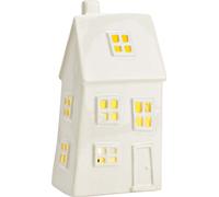SVJ Chandelier Lichthuis - 9x12x23 cm - Pierre - Blanc