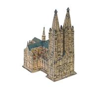 SVJ Décoration de Noël Dom Van Keulen - 16x24x26 cm - Porcelaine - Marron