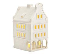 SVJ Décoration de Noël Prinzipalmarkt Munster - 14x11x21 cm - Porcelaine - Blanc