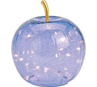SVJ Guirlande de Noël Apple met 20 LED - 16x16x17 cm - Verre - lilas