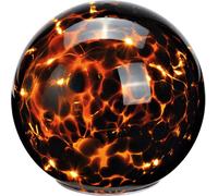 SVJ Guirlande de Noël Lichtbol met 15 LED - 15x15x15 cm - Verre - Marron - Set de 5