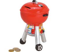 SVJ Tirelire Ketelgrill - 11x13x20 cm - Céramique - Rouge