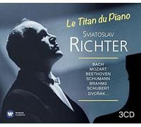 SVJATOSLAV RICHTER - TITAN DES KLAVIERS 3 CD NEUF BACH/BEETHOVEN/BRAHMS/HÄNDEL/+