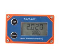 SVKMuuiYG Compteur d'eau, débitmètre d'eau capteur de débit à Affichage numérique débitmètre résistant aux alcalis en Acier Inoxydable pour l'irrigation des Terres agricoles