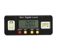 SVKMuuiYG Digital Angle Finder,360 Degrees Mini Digital Protractor Inclinometer Magnetic Bottom (100mm)