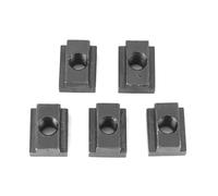 SVKMUUIYG ÉCROS SLOTS T, 5 PCS Black Oxyde M8 Fitumes s'inscrire dans les emplacements en T dans la table des machines-outils (M8)