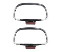 SVKVBNLNGK 1 paire for 360 degrés rotation ajustable arrière vue arrière miroir voiture aveugle miroir grand angle objectif for parking miroir auxiliaire Rétroviseur chauffant(Silver)