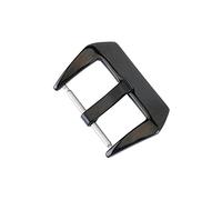 SVKVBNLNGK 18 20 22 24 24 26mm Montre Bande Boucle 4 Couleurs Mode Métal Brossé Bandes En acier inoxydable Accessoires de fermoir en acier inoxydable Compatible for Samsung Fermoir de montre(18mm Poli