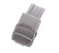 SVKVBNLNGK 18 mm 20 mm 22 mm fermoir de sécurité pliante Fermoir de montre(Silver 20mm 3pcs)