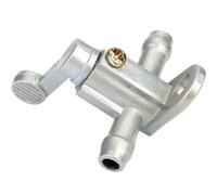 SVKVBNLNGK 1PC moto tout-terrain plage GY6 scooter PW50/80 réservoir de carburant deux extrémités vanne d'essence une entrée et une sortie interrupteur de carburant M8 Robinet d'essence pour moto
