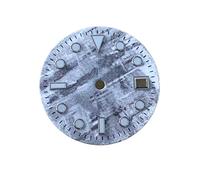 SVKVBNLNGK 29mm Montre Type de météorite lumineuse bleue Compatible for ETA 2836/2824 Cadran de montre