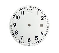 SVKVBNLNGK 33.5mm bleu/blanc/noir/cadran approprié compatible avec MiYota8215 / 8200/2836/2813/2824 Mouvement mécanique automatique for hommes Cadran de montre(Wit)