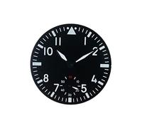 SVKVBNLNGK 38.8mm Montre Cadran vert Accessoires de montre lumineuse Compatible avec ETA 6498 ST3620 Pièces de mouvement Pas de logo Cadran de montre(B)