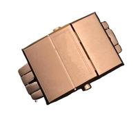 SVKVBNLNGK Accessoires de montre Convient for Ulysse Nardin Athènes Boucle en caoutchouc Boucle en caoutchouc Boucle 316 En acier inoxydable Boucle de papillon 20mm Fermoir de montre(Rosegold 20mm)