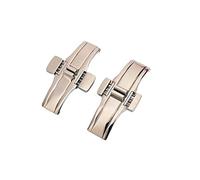 SVKVBNLNGK Adaptateur de connecteur métallique Adaptateur en acier inoxydable Boucle de boucle adaptée for Tissot Fermoir de montre(T035 6X25)