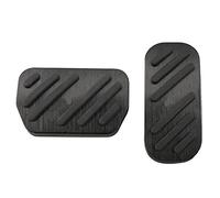 SVKVBNLNGK Ajustement for Toyota C-HR CHR 2016-2021 2022 Alliage d'aluminium Voiture accélérateur pédales de Frein gaz Embrayage Couverture tampons Accessoires Pédales de Voiture(Noir)