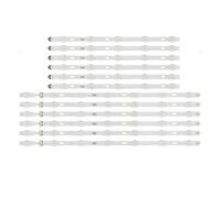 SVKVBNLNGK Bande de rétroéclairage LED Compatible for Samsung UE49MU6200K UE49KU6100K BN96-40632A BN96-40633A V6DU-490DCA-R0 MU6100-49INCH-RL CY-WK049HGLV1H Barre Lumineuse