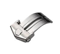 SVKVBNLNGK Boucle de bande de montre en acier inoxydable for la balayette de la bandoulière Pliez le fermoir Utilisez sur le cuir ou la bande de montre en caoutchouc 18mm 20mm montres en bas Fermoir d