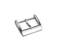 SVKVBNLNGK Boucle de languette en acier inoxydable for sangles brossées 20 mm 16 mm 1,3 for des barres à ressort Fermoir de montre