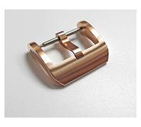 SVKVBNLNGK Boucle de montre en bronze for bretelles boucle de la langue brossée 20mm 3.0 for des barres for ressort Fermoir de montre