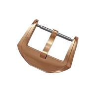 SVKVBNLNGK Boucle en bronze 22 boucle de la languette entièrement brossée 22mm 3,0 boucle de montre adaptée for la bracelet en caoutchouc de cuir ACESSOIRES Fermoir de montre