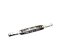 SVKVBNLNGK Boucle universelle durable boucle de papillon solide hommes et femmes boucle en acier inoxydable Fermoir de montre