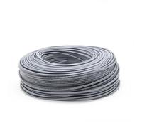 SVKVBNLNGK Câble blindé UL1533 5/10/30 m, calibre 32 30 28 26 24 AWG, for casque audio, PVC, fil de blindage électronique en cuivre étamé noyau unique Fil(Grey,30 METERS_26AWG)