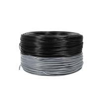 SVKVBNLNGK Câble de signal blindé gris UL2547 1 for 300cm, calibre 30, 28, 26, 24 AWG, 2, 3, 4, 5, 6, 7, 8 conducteurs, en cuivre PVC, casque audio Fil(22AWG Grey,1 METER_3 CORES)