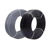 SVKVBNLNGK Câble de signal blindé multiconducteur UL2547 30/28 AWG for canaux 2, 3, 4 et 5 conducteurs, câble en cuivre étamé haut-parleur audio Fil(Black x 30AWG,1 METER_5 CORES)