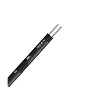 SVKVBNLNGK Câble électrique 12 V 2 broches 5 m/10 m/20 m, câble en cuivre étamé, conducteurs isolés PVC, d'extension for bande LED, calibre 20 22 18 AWG Fil(2 Pin Black,10M_20 AWG)