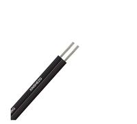 SVKVBNLNGK Câble électrique 12 V 2 broches 5 m/10 m/20 m, câble en cuivre étamé, conducteurs isolés PVC, d'extension for bande LED, calibre 20 22 18 AWG Fil(2 Pin Black Black,20M_22 AWG)