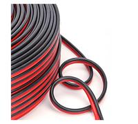 SVKVBNLNGK Câble électrique 22 AWG 2 broches, 609 mètres, 2000 pieds, cuivre étamé, isolé PVC, rouge et noir, for rallonge de bande LED Fil